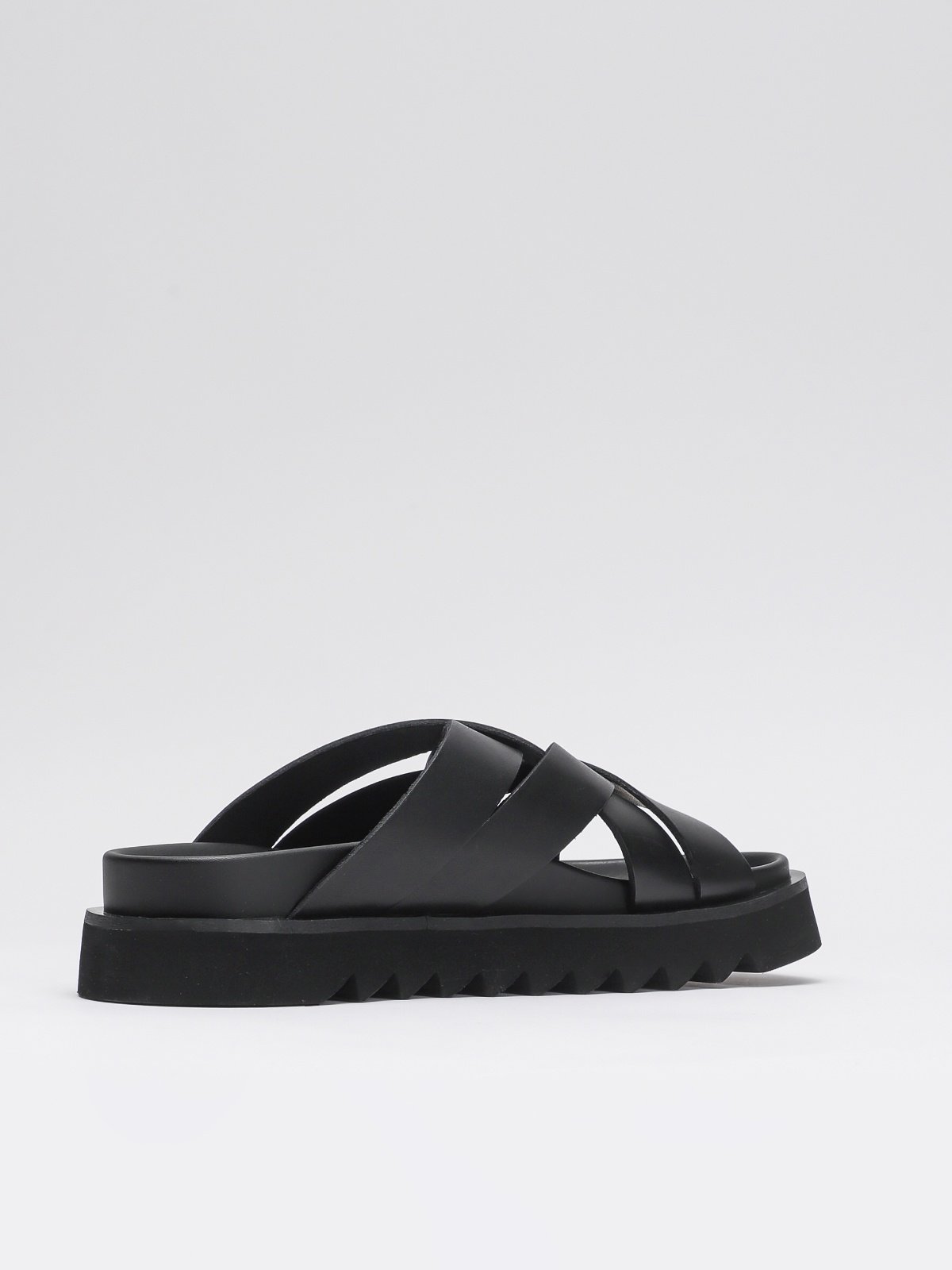 Women's leather sandals-3