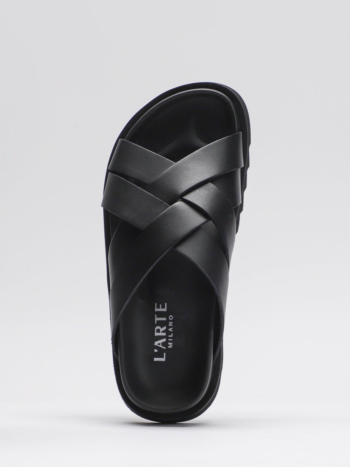 Women's leather sandals-4